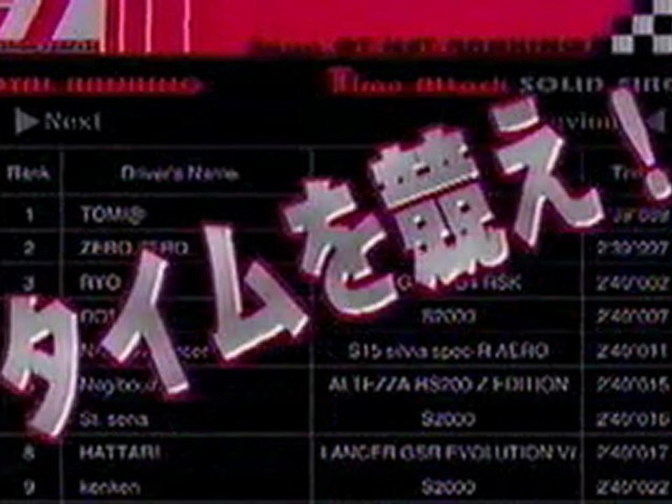 Sega GT Homologation Special pub japon DC