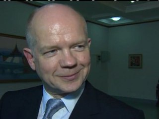 William Hague welcomes Burma reform promises