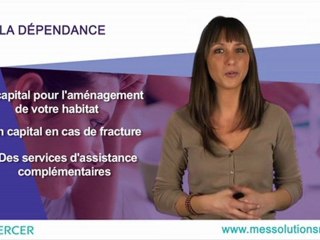 Souscrire un contrat d’assurance dépendance – Vidéo Mes Solutions Mercer