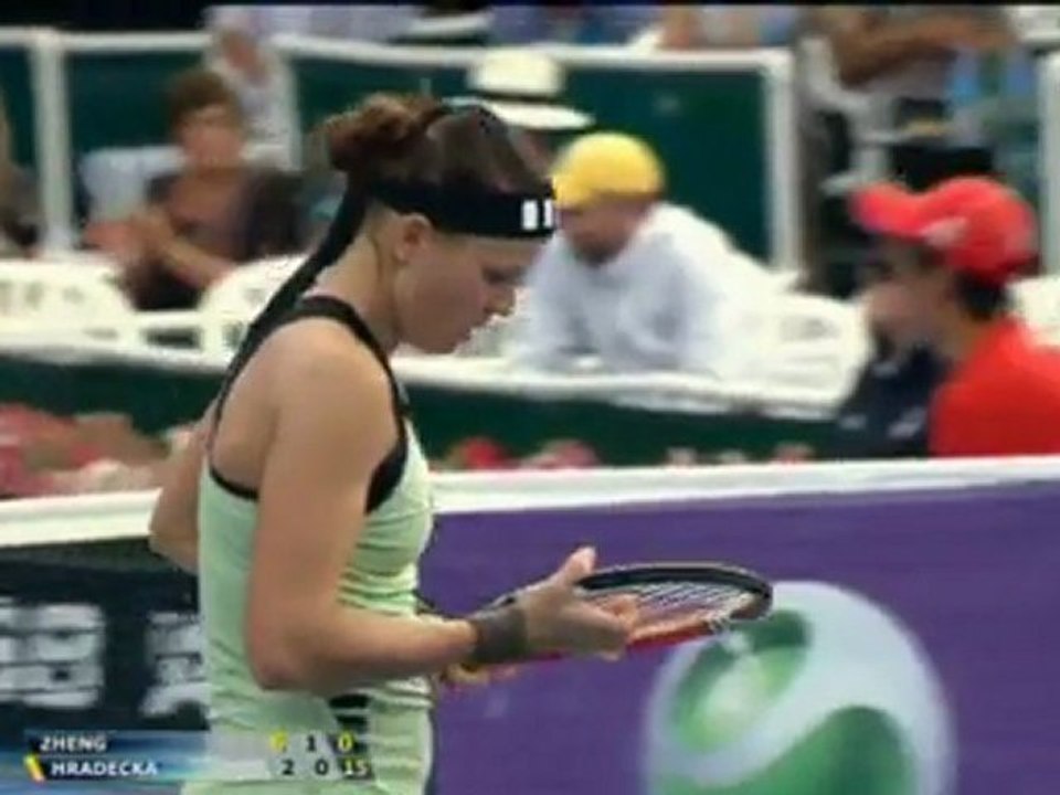 Auckland - Zheng unter den letzten 4