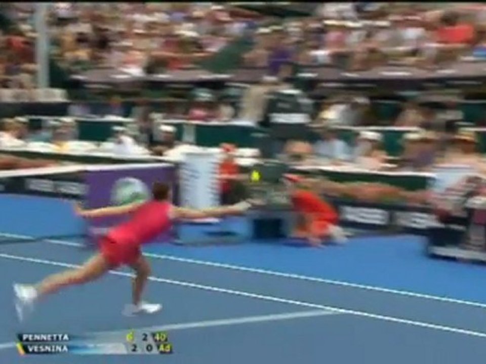 Auckland - Pennetta nun gegen Kerber