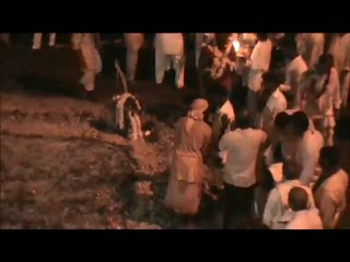 Marche sur le feu Ravine des cafres Saint-Pierre le 03 janvier 2012