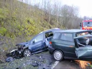 Encore trois blessés sur la D980 à Gourdon (Saône-et-Loire)