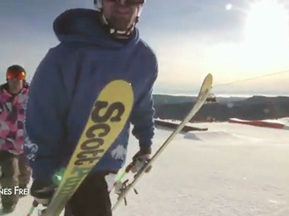 Bohny Snowpark Feldberg - First Freeski Session