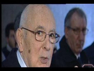 Napoli - Napolitano al museo di Capodimonte