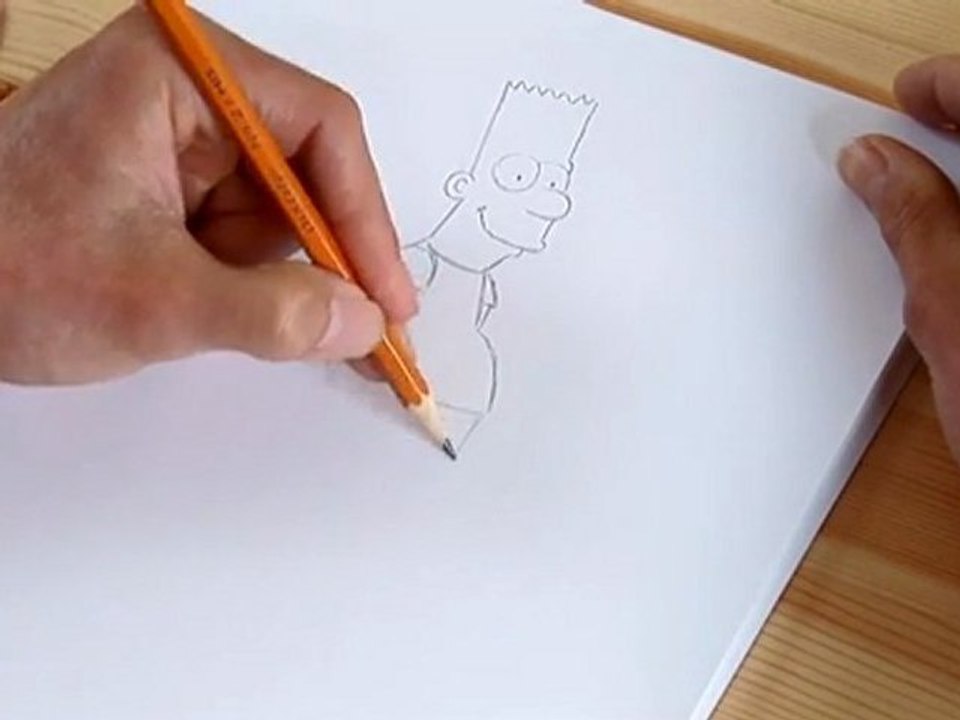 How To Draw Bart Simpson Step By Step