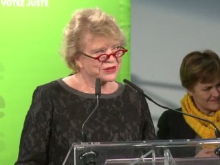 Eva Joly appelle au rassemblement au second tour