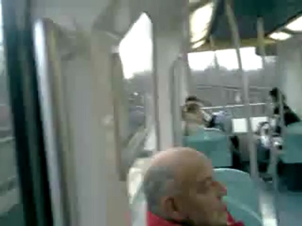 dans le metro de Lille