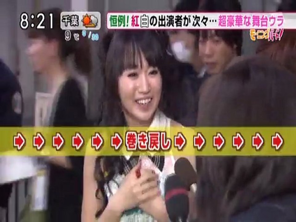 紅白終了後の水樹奈々