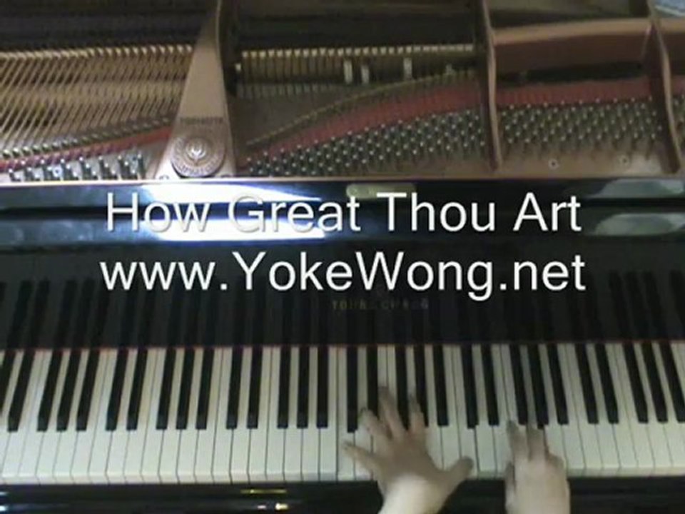 How Great Thou Art Piano Solo