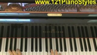3/4 tempo Scaborough Fair Left hand piano style