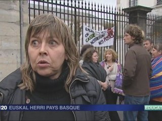 Grève enseignants lycée Paul Bert