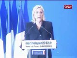 Marine Le Pen : « En 2012 je ne serai pas en reste »
