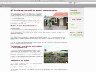 Plant & tree nursery in Wellington