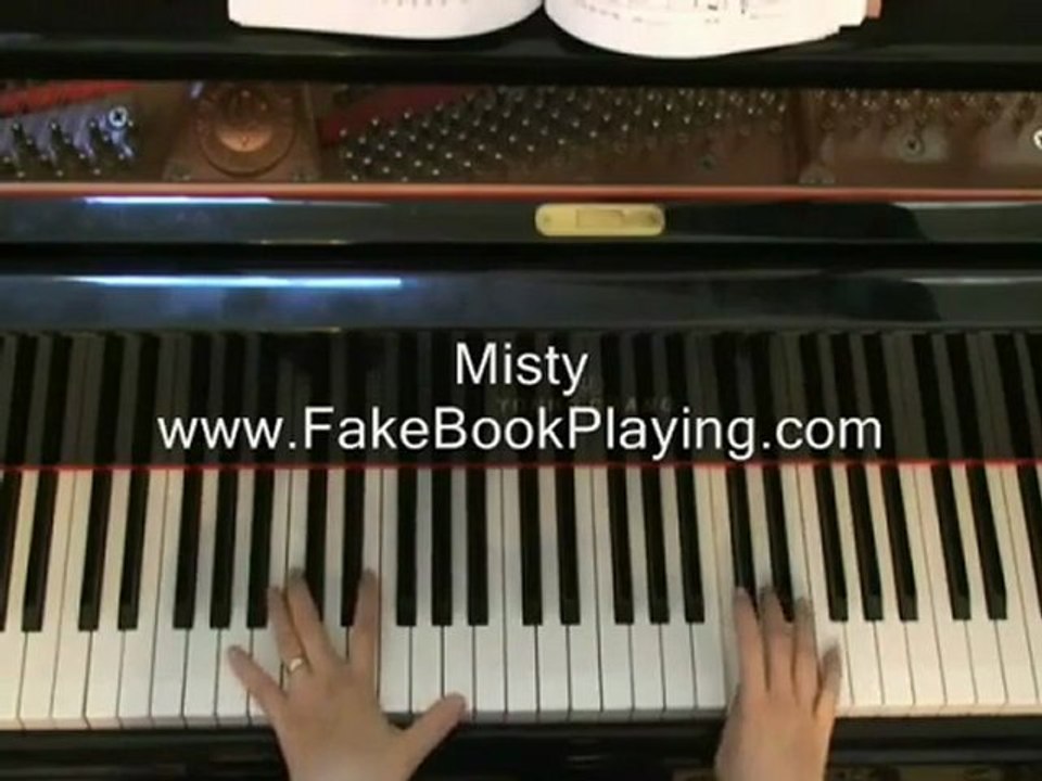 How to play misty on piano