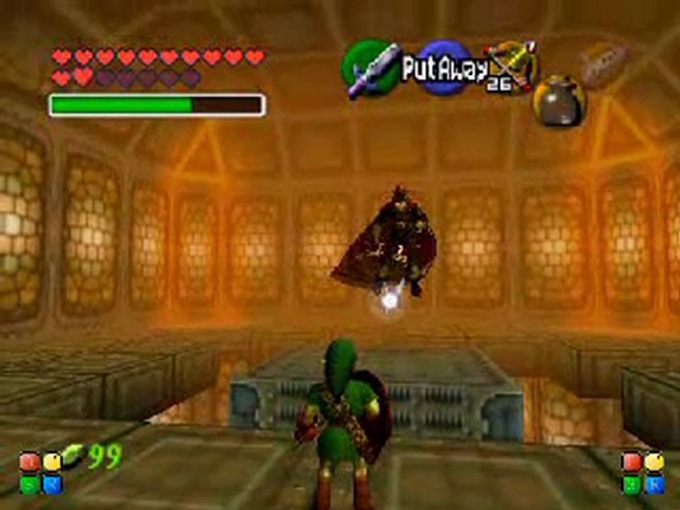 Legend of Zelda Ocarina of Time Ganondorf's Castle Ganondorf