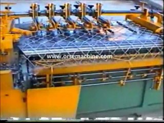 CHAIN LINK FENCING MACHINE GRILLAGE 12x12