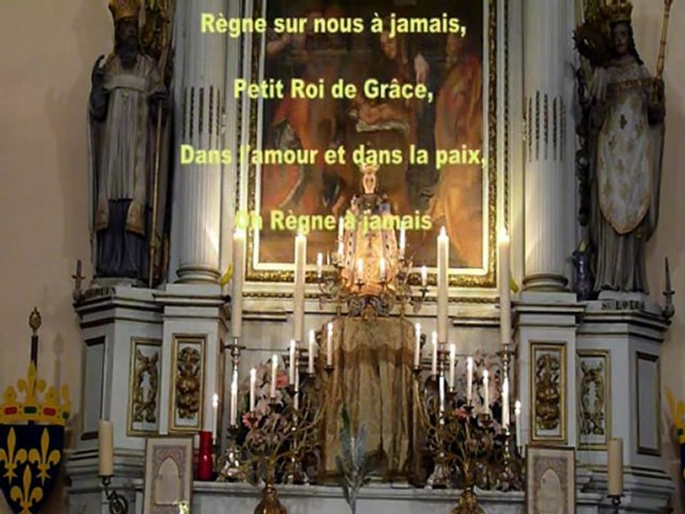 cantique au "Petit Roi de Grâce"