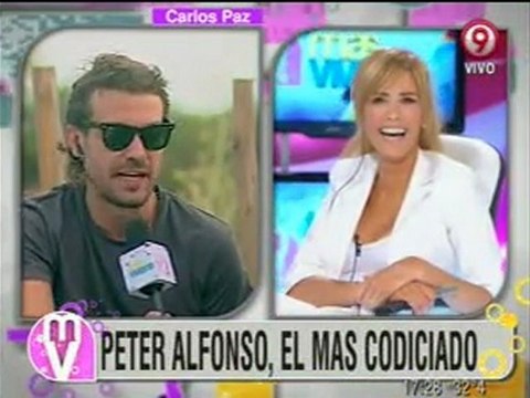 Pronto.com.ar Peter con Viviana desde Carlos Paz
