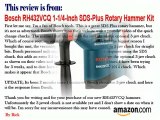 Bosch RH432VCQ 1-1/4-Inch SDS-Plus Rotary Hammer Kit