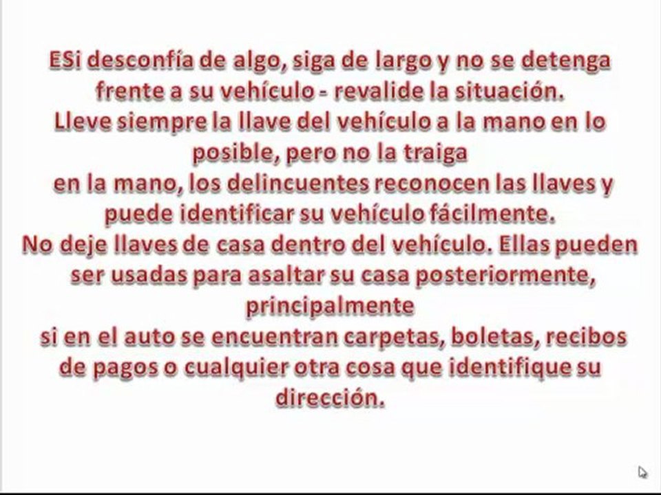 seguridad en estacionamientos