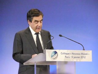 Colloque Nouveau Monde 2012 - extrait de l'intervention de François Fillon (7)