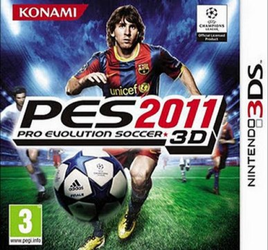 PRO EVOLUTION SOCCER 2011 3D 3DS Game Rom Download (EUROPE