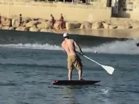 SNTV - Mark Wahlberg Goes Shirtless in Barbados