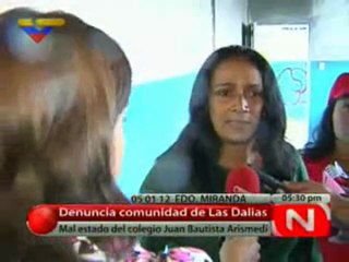 (VIDEO) Gobernación de Miranda dejó abandonada y quemada Escuela Juan Bautista Arismendi de Los Teques