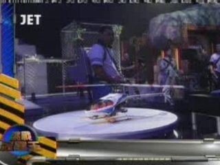 Obstacles hélico rc émission TV Japon