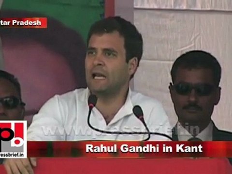 Congress Leader Rahul Gandhi in Kant (U.P) Part 10