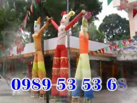 Dịch vụ cho thuê cổng hơi,rối hơi-0989 53 53 68