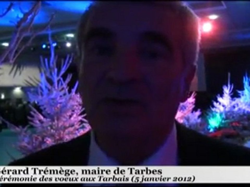 Tarbes Voeux de Gerard Tremege