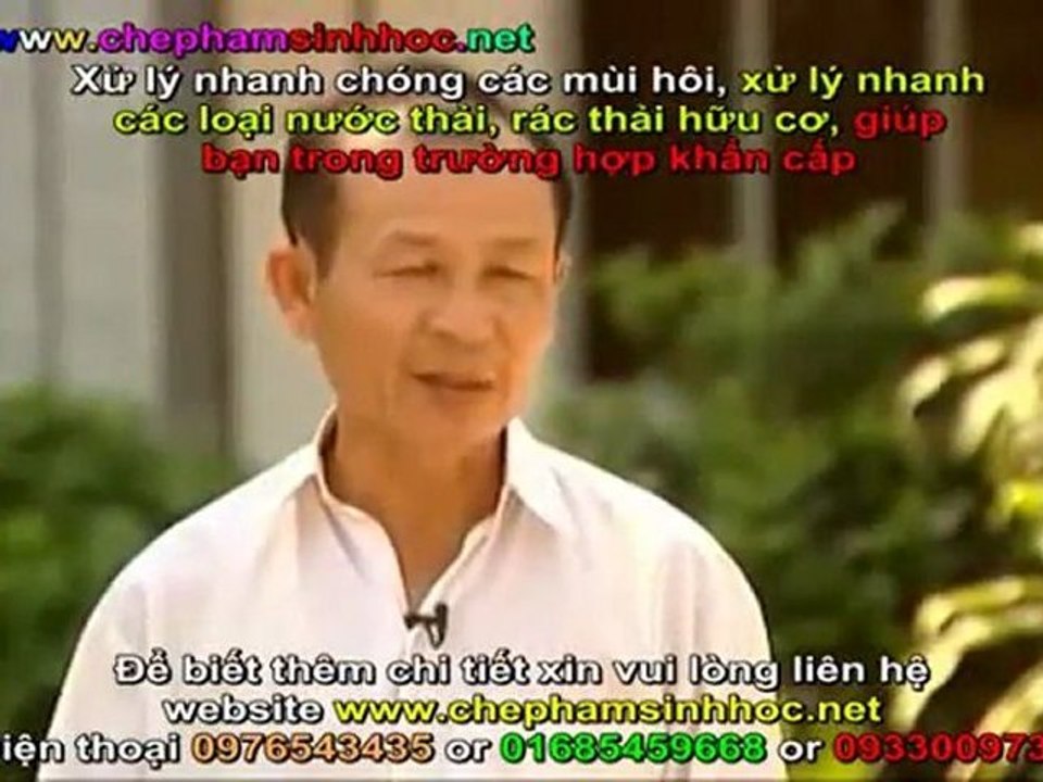 Xử lý mùi hôi nước thải - xử lý rác thải hữu cơ một cách nhanh chóng, an toàn với chế phẩm sinh học Weviro 5