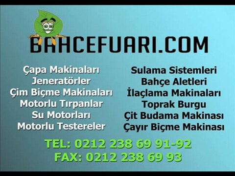 Çapa makinası, çim biçme makinası, ilaçlama makinası, motorlu tırpan, bahcefuari.com