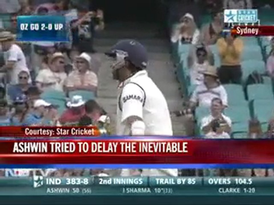Australia crush India by an innings & 68 runs