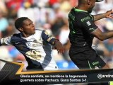 Medio Tiempo: En Fa Santos vs Pschuca, CL 2012