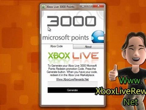 Free Giveaway - Xbox Live 3000 MS Points DLC Redeem Codes!!