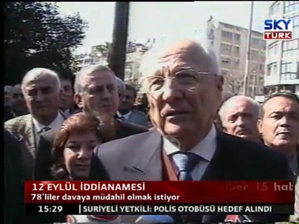 12 Eylül İddianamesi