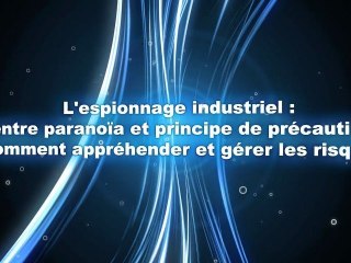 CDSE - l'espionnage industriel