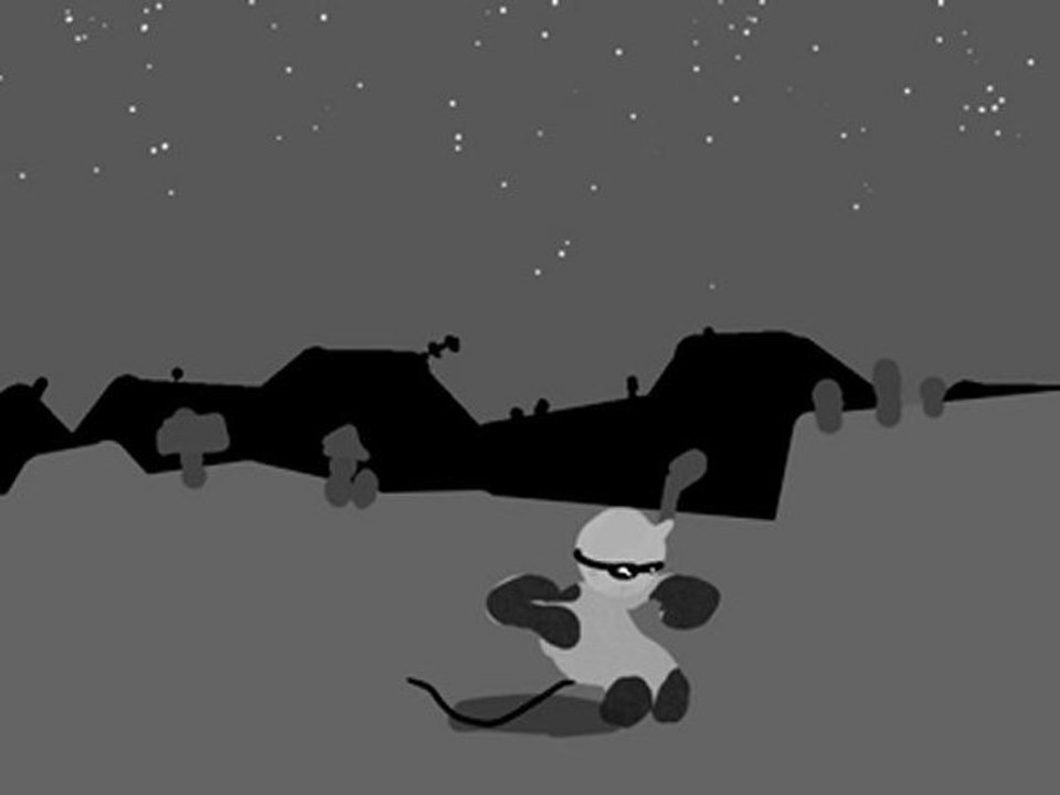 The masked cat jump