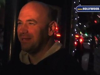 Dana White cena en Mastros Steakhouse