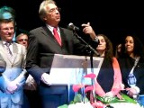 Henri Bertholet annonce la fin de son mandat de maire lors de la cérémonie des voeux
