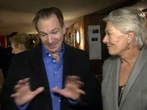 Gerard Butler and Ralph Fiennes show Coriolanus in London