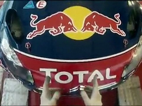 Mikko Hirvonen testing the Citroën DS3 WRC ahead of Rallye Monte Carlo 2012