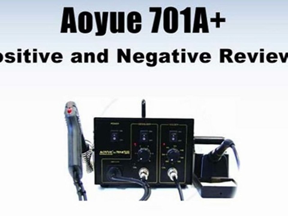 The Definitive Aoyue 701A Soldering Station Review