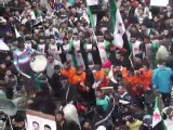 Syrie: manifestation à Homs