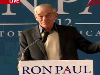 Ron Paul Talks About SOPA And The NDAA Bill At N.H Airport Hanger Rally