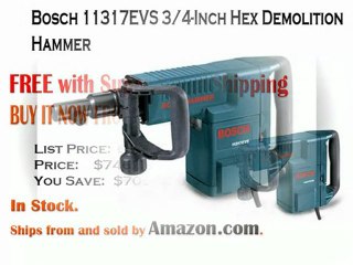 Bosch 11317EVS 3/4-Inch Hex Demolition Hammer