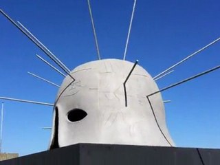 Mimmo Paladino Sant'Elmo monomental sculpture Napoli